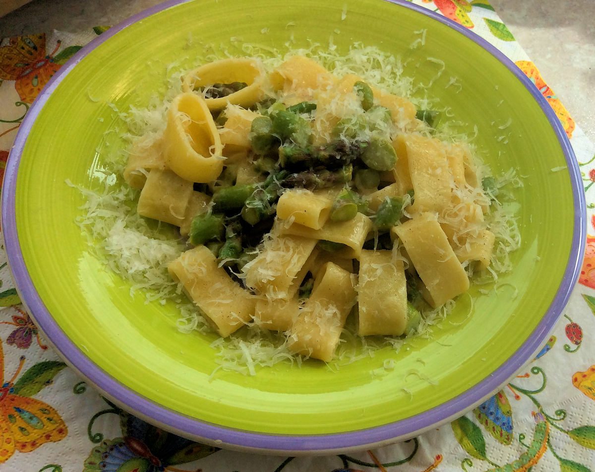 pasta with lemon and asparagus cuisinefiend.com