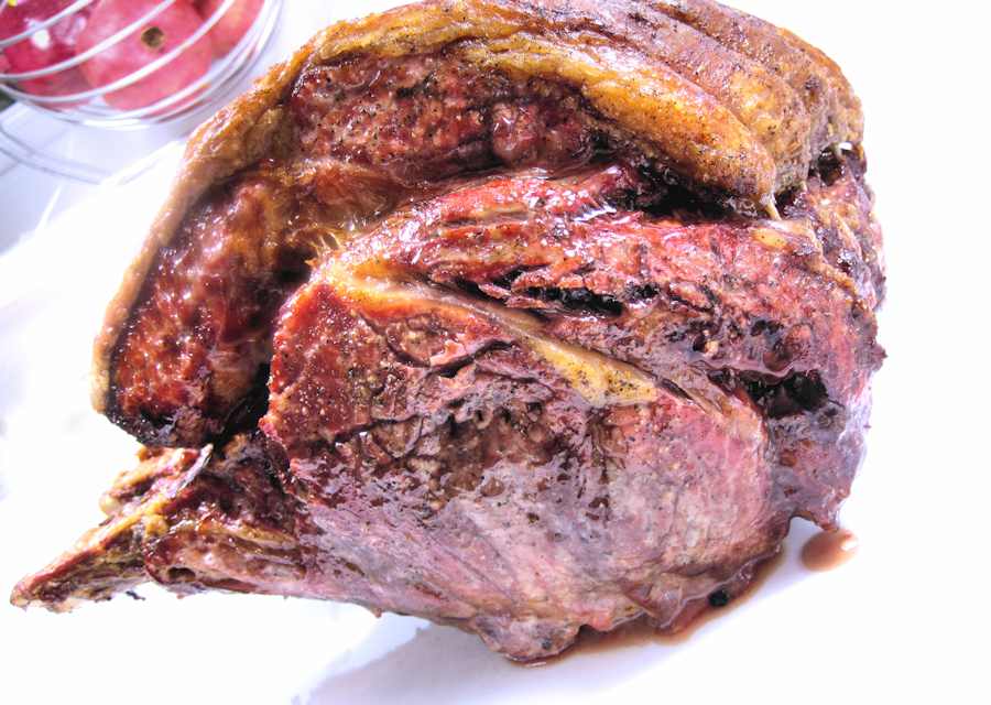 roast rib of beef cuisinefiend.com