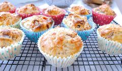 bacon cheese muffins