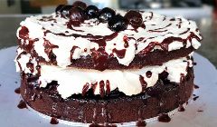 black forest gateau