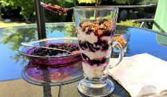 blueberry parfait