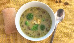 broccoli and stilton soup