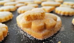 cornmeal shortbread