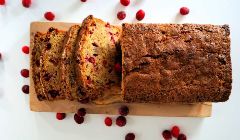 cranberry and walnut loaf