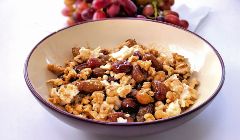 feta with grapes and walnuts