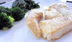 salt and pepper halibut