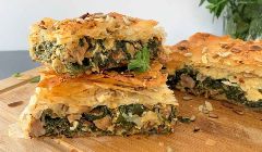 lamb and spinach pie