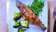 Thai grilled trout