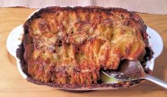 hasselback gratin