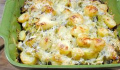 leek and potato bake