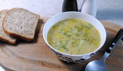 Leek and potato soup