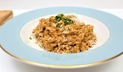 mushroom risotto