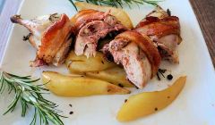 Roast partridge