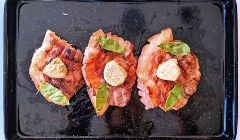 pork steaks with sage butter