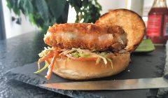 prawn burger