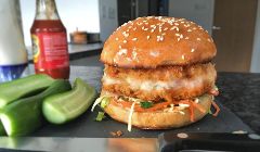 prawn burgers