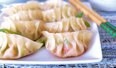 prawn gyoza