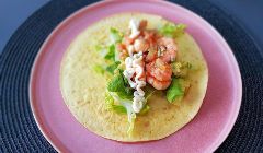 prawn tacos