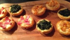 Puff pastry tartlets