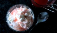 Rhubarb fool