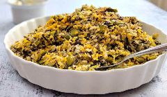 persian rice with broad beans