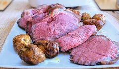 low temperature roast beef