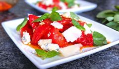 red pepper salad