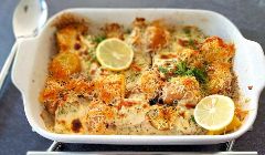 salmon and potato bake