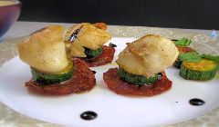 scallops with chorizo