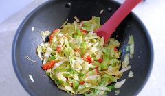 Stir fried cabbage