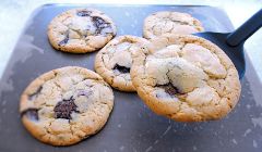 triple chocolate cookies