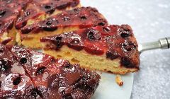 upside down cherry cake