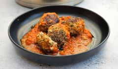 ricotta oregano meatballs