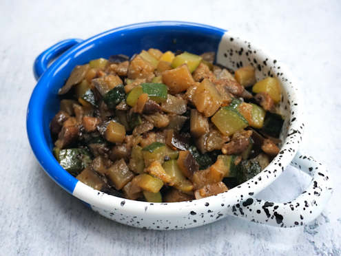 anchovy braised vegetables