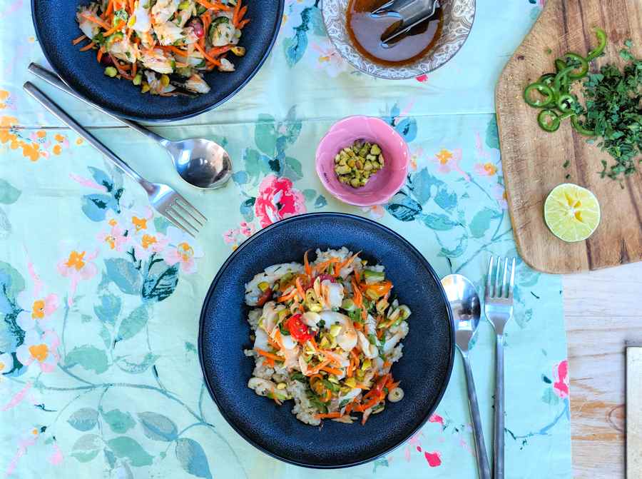 Smoked Fish Salad Bowl Recipe