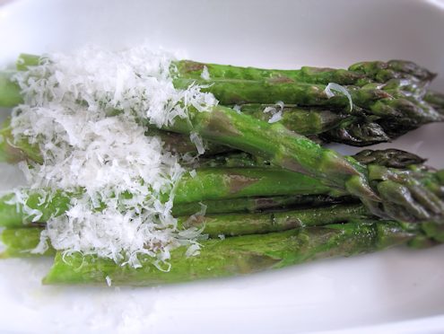 asparagus in butter