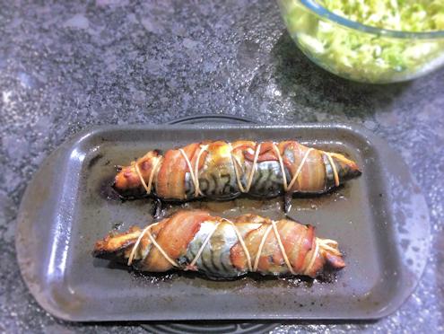 baked mackerel