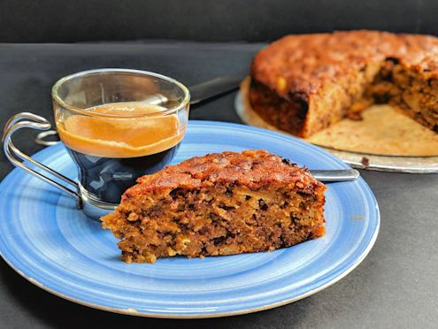 banana chocolate chip cake