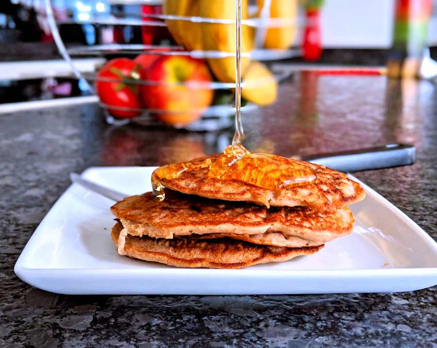 buckwheat banana fritters cuisinefiend.com