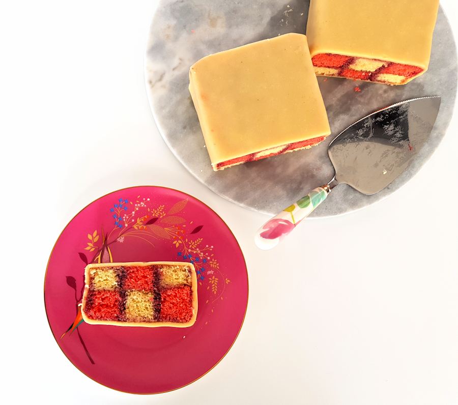 Raspberry And Lemon Battenberg, Recipe