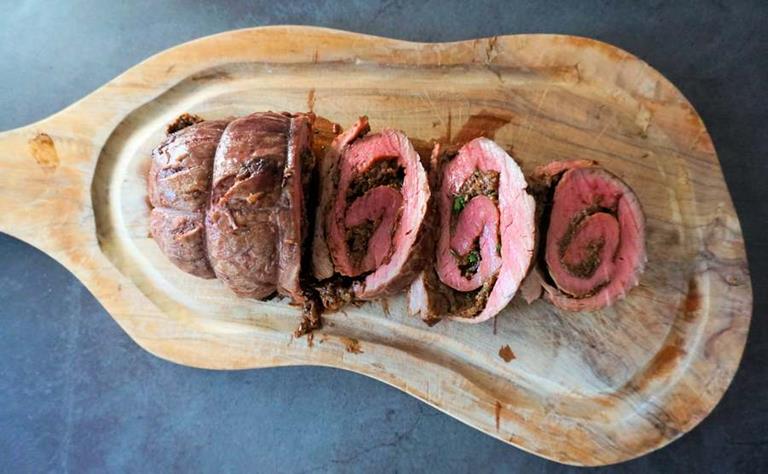 beef tenderloin stuffed with mushrooms cuisinefiend.com