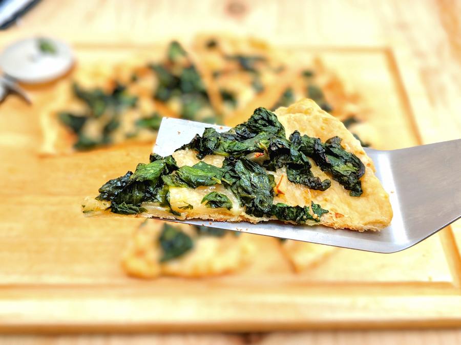 beet greens tart