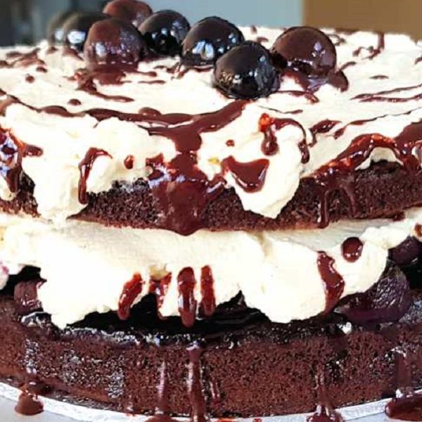 black forrest gateau