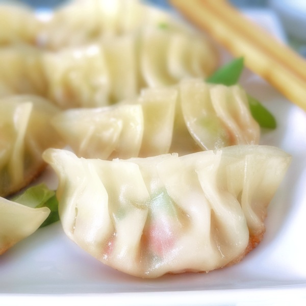 prawn gyoza