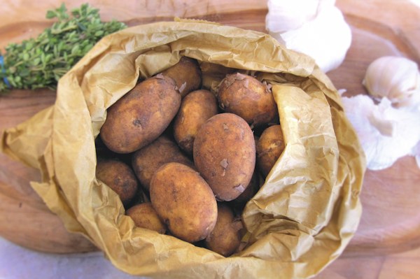 garlic and lemon potatoes