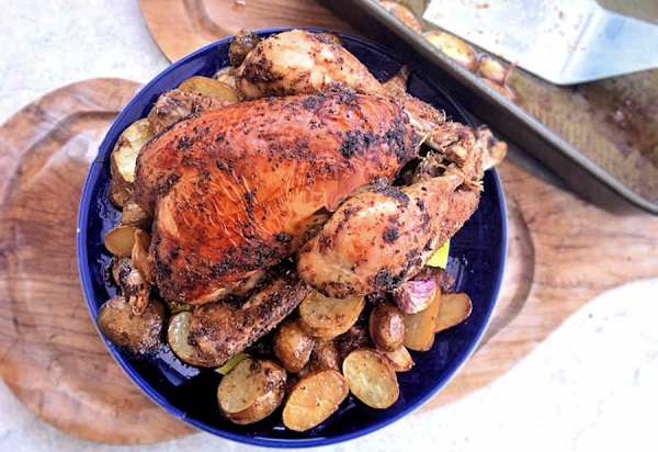 Roast chicken