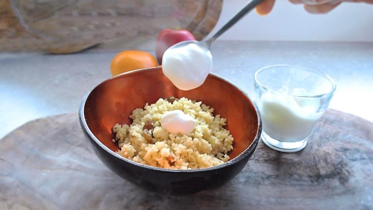 Breakfast couscous