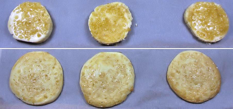 Breton biscuits dipped in sugar