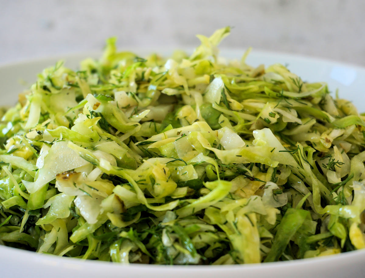 Spring Cabbage Salad, Recipe
