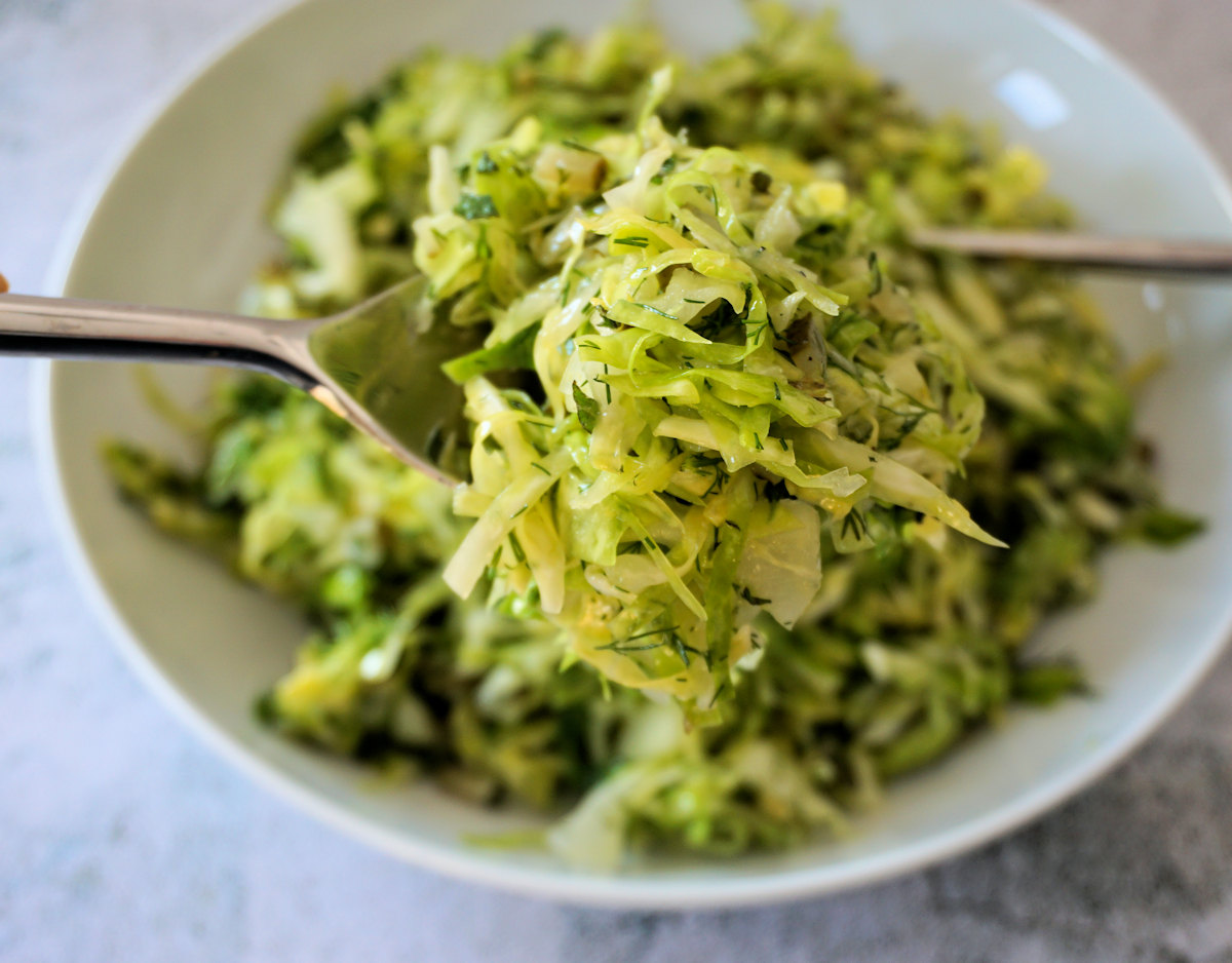 Spring Cabbage Salad, Recipe